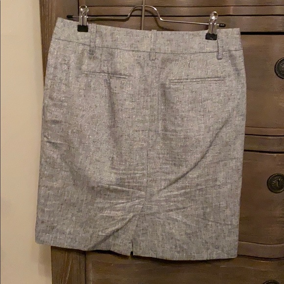 Loft Linen Blend Skirt - Picture 2 of 5